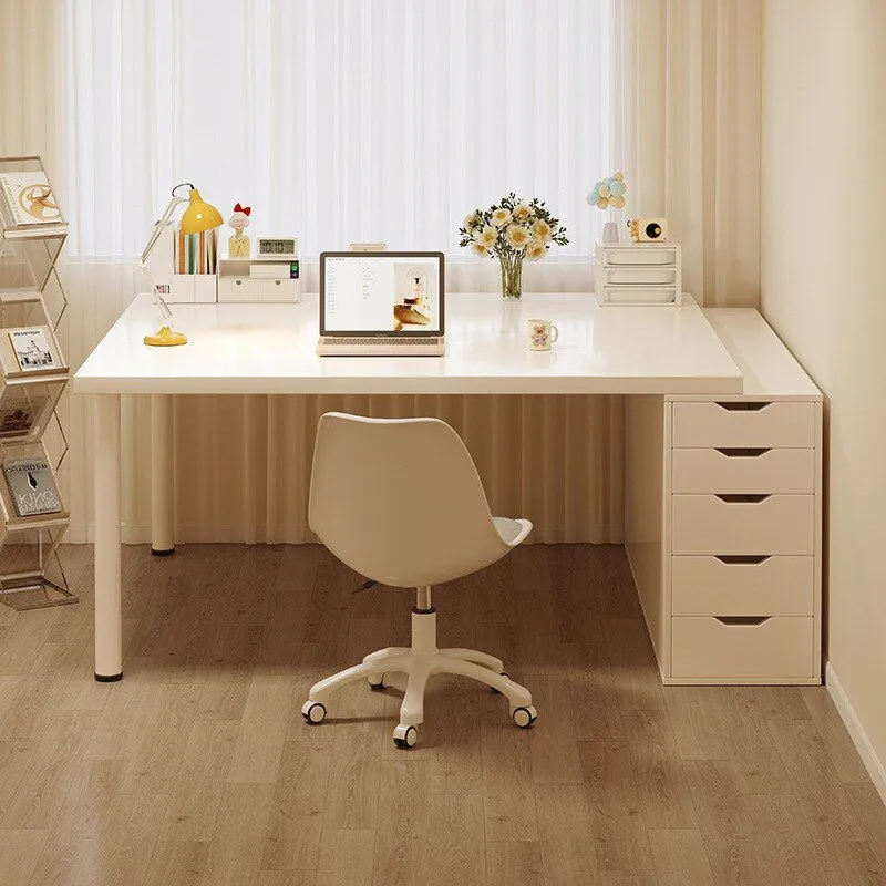 Home Office Desk Bedroom Computer Desk Office Workbench Table American Country Style Integrated Design Non-Adjustable Desktop
Home Office Desk Bedroom Computer Desk Office Workbench Table American Country Style Integrated Design Non-Adjustable Desktop