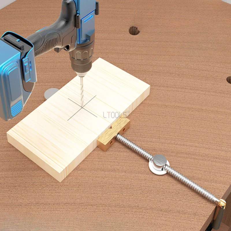 Newly Adjustable Woodworking Desktop Positioning Clamp Fast Fixed Fixture Aluminum Alloy 19mm Desktop Hole Carpenter Tools Vise
Newly Adjustable Woodworking Desktop Positioning Clamp Fast Fixed Fixture Aluminum Alloy 19mm Desktop Hole Carpenter Tools Vise