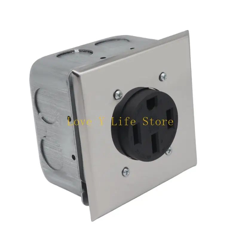 L74C 50A NEMA 14 50R Монтажный комплект электрической розетки с квадратной распределительной коробкой и крышкой для применения
L74C 50A NEMA 14 50R Монтажный комплект электрической розетки с квадратной распределительной коробкой и крышкой для применения