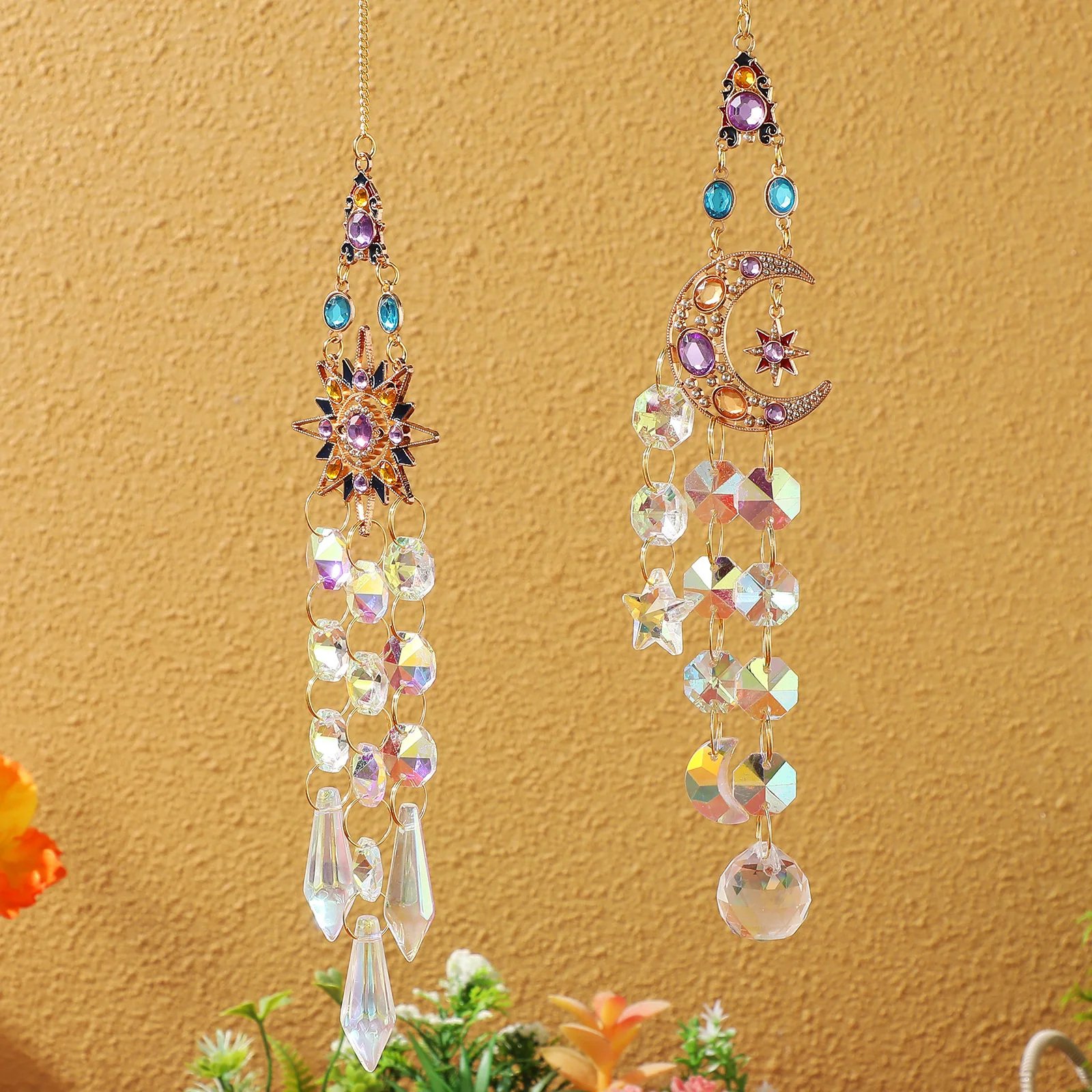 2Pcs Meticulously Crafted Sun Catchers Unique Designs Brighten Any Space Easy Maintenance Charming Gift Home Garden Decor
2Pcs Meticulously Crafted Sun Catchers Unique Designs Brighten Any Space Easy Maintenance Charming Gift Home Garden Decor