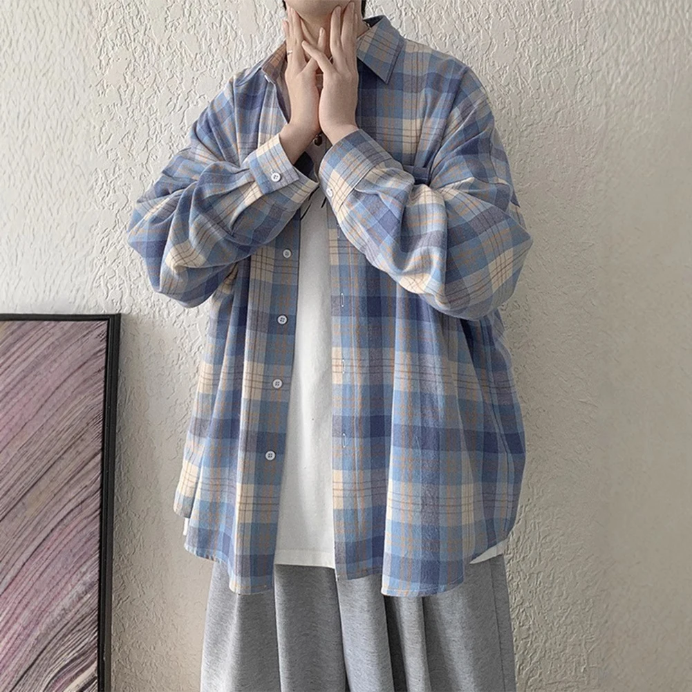 Casual Outing XL Blue Plaid Casual Top Men Plaid Long Sleeve Shirt Long Sleeve Casual Style Daily Use Shirt Lapel Neckline
Casual Outing XL Blue Plaid Casual Top Men Plaid Long Sleeve Shirt Long Sleeve Casual Style Daily Use Shirt Lapel Neckline