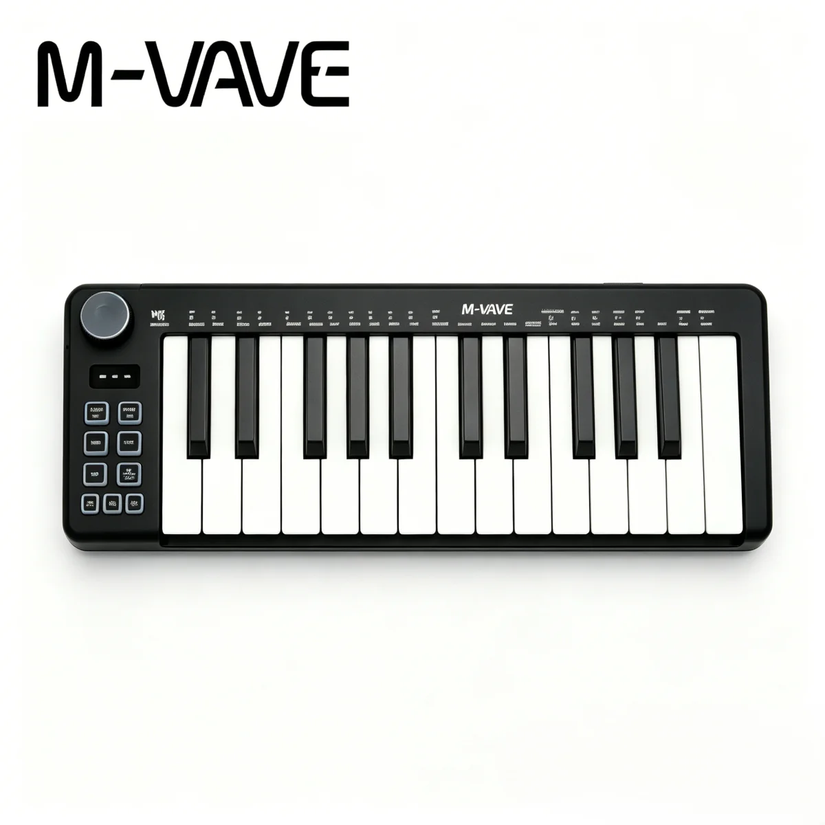 M-VAVE SMK-25 MINI Keyboard Black, Portable Rechargeable 25-Key MIDI Controller for Studio Live Recording, Wireless Connection
M-VAVE SMK-25 MINI Keyboard Black, Portable Rechargeable 25-Key MIDI Controller for Studio Live Recording, Wireless Connection