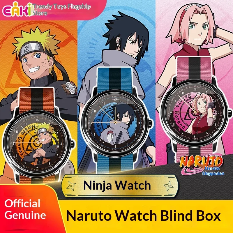 Eaki Naruto Shippuden Blind Box Wrist Watch Anime Collectible Peripheral Accessory Naruto Sasuke Sakura Design For Anime Fans
Eaki Naruto Shippuden Blind Box Wrist Watch Anime Collectible Peripheral Accessory Naruto Sasuke Sakura Design For Anime Fans