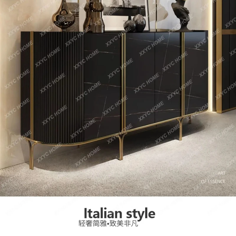 X-S entrance cabinet, villa large flat-floor living room decorative locker, four-door rock slab dining side cabinet HG
X-S entrance cabinet, villa large flat-floor living room decorative locker, four-door rock slab dining side cabinet HG