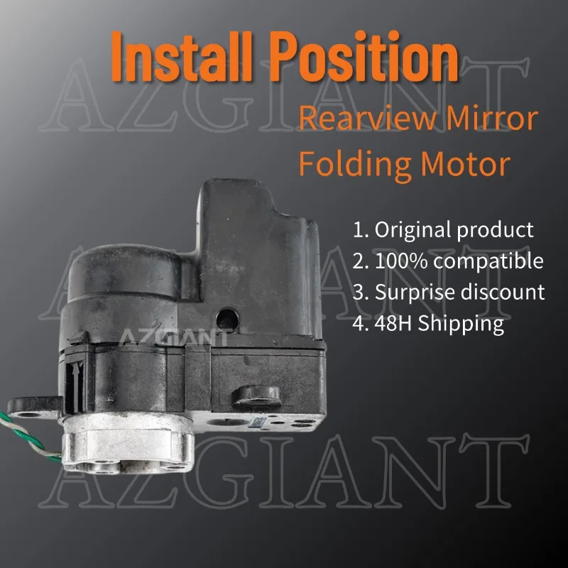 AZGIANT Car Electric Rear View Reversing Mirror Folding Actuator Motor For 2018-2024 Kia Rio Parts Original
AZGIANT Car Electric Rear View Reversing Mirror Folding Actuator Motor For 2018-2024 Kia Rio Parts Original