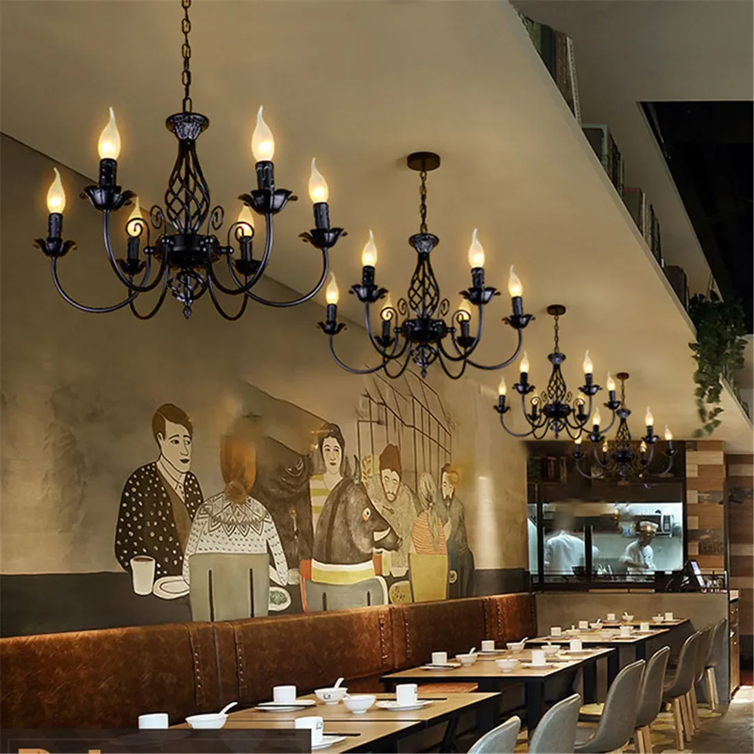 Modern Art Candlestick Pendant Used for Dining Table Kitchen Island Living Room Chandelier Interior Designer Lighting Fixture
Modern Art Candlestick Pendant Used for Dining Table Kitchen Island Living Room Chandelier Interior Designer Lighting Fixture