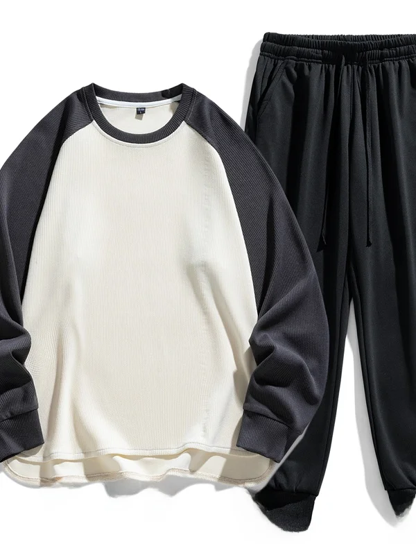 Мужской комплект: худи и брюки, повседневный, свободный крой, длинный рукав, модный спортивный костюм-двойка, универсальный, весна-осень
Мужской комплект: худи и брюки, повседневный, свободный крой, длинный рукав, модный спортивный костюм-двойка, универсальный, весна-осень