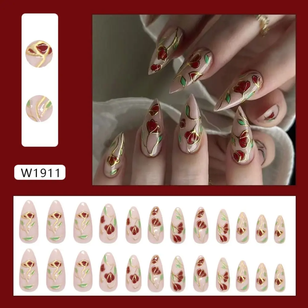 24pcs Manicure Long Almond False Nails Star Moon French Fake Nails Flower Cat Eye Press on Nails Women
24pcs Manicure Long Almond False Nails Star Moon French Fake Nails Flower Cat Eye Press on Nails Women