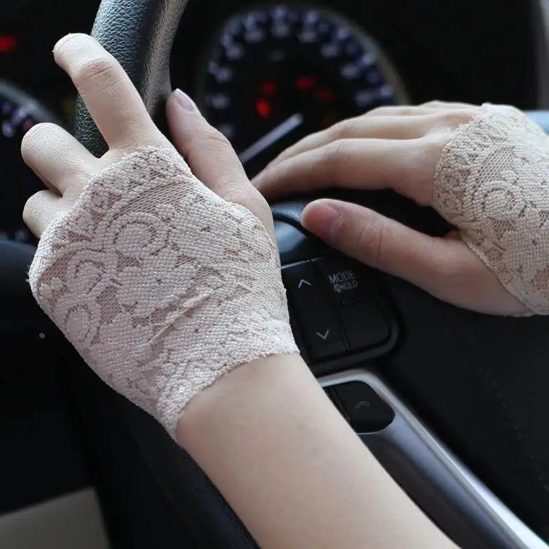 Ultra-Thin Fingerless Scarf-Resistant Gloves Lace Sunscreen Protection Handback Scar Treatment Gloves Skin-Match Transparent
Ultra-Thin Fingerless Scarf-Resistant Gloves Lace Sunscreen Protection Handback Scar Treatment Gloves Skin-Match Transparent