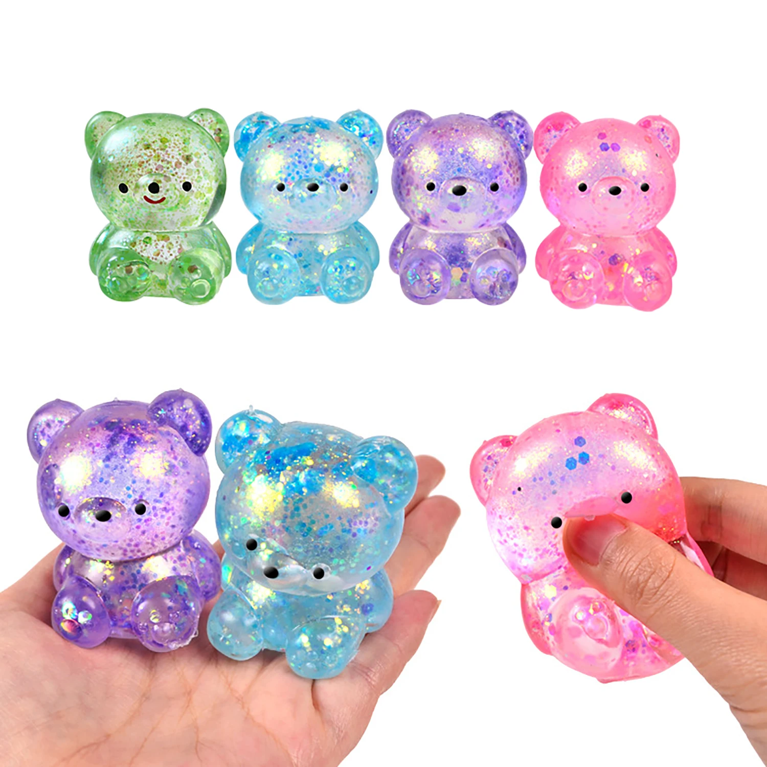 Aurora Gold Pink Little Bear Pinch Music, Slow Rebound Maltose Stress Relieving and Ventilating Toy
Aurora Gold Pink Little Bear Pinch Music, Slow Rebound Maltose Stress Relieving and Ventilating Toy
