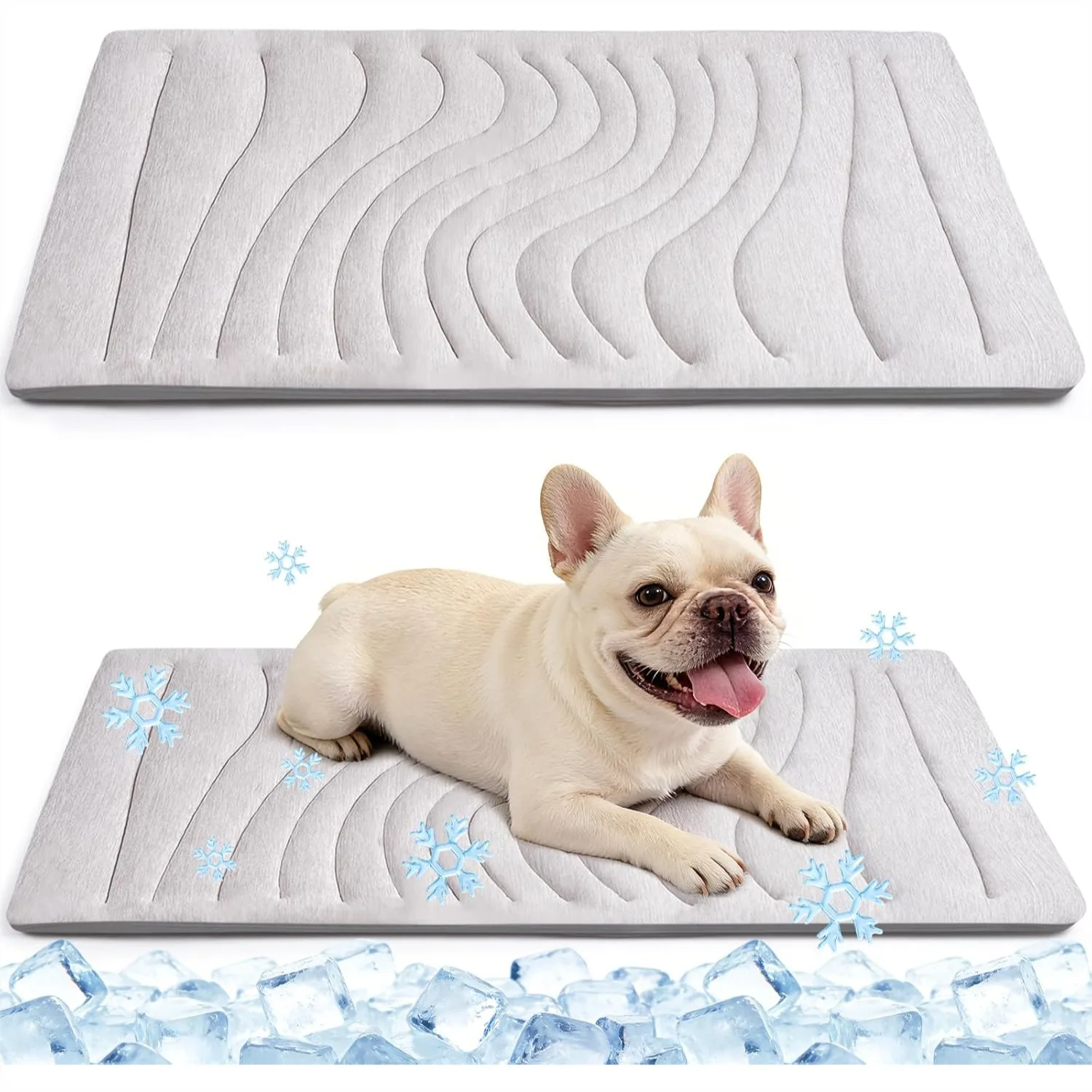 Dog Cooling Mat 36x23 Inches Reversible Pet Cooling Pad For Cats Dogs Pressure Activated Indoor Outdoor Scratch Resistant Machine Washable Summer Blanket Grey
Dog Cooling Mat 36x23 Inches Reversible Pet Cooling Pad For Cats Dogs Pressure Activated Indoor Outdoor Scratch Resistant Machine Washable Summer Blanket Grey