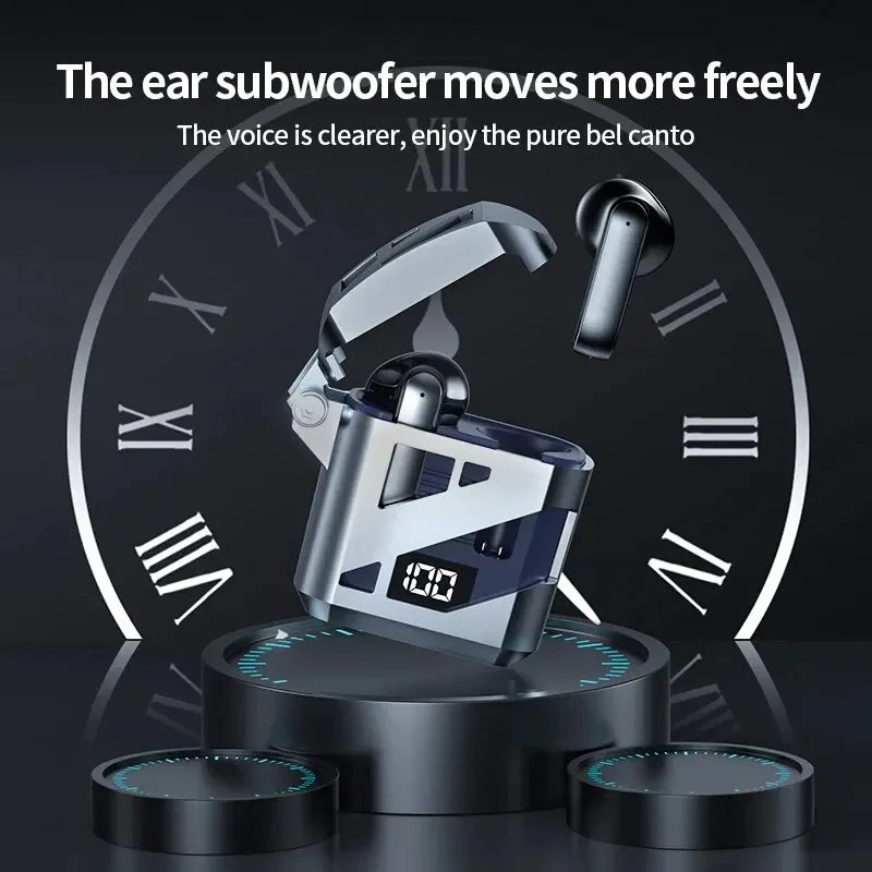 2025 Headphones Bluetooth Earphone Earbuds Wireless Headset Women Gaming Men Smart Sports Stereo Microphone Display New Hot Sale
2025 Headphones Bluetooth Earphone Earbuds Wireless Headset Women Gaming Men Smart Sports Stereo Microphone Display New Hot Sale