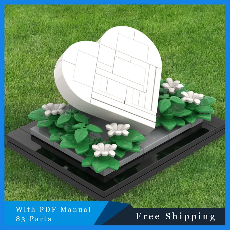 83-детали, креативные строительные блоки MOC, белые изысканные кирпичи в форме сердца, модель, свадебный подарок для взрослых, девочек, сборка, набор «сделай сам»
83-детали, креативные строительные блоки MOC, белые изысканные кирпичи в форме сердца, модель, свадебный подарок для взрослых, девочек, сборка, набор «сделай сам»