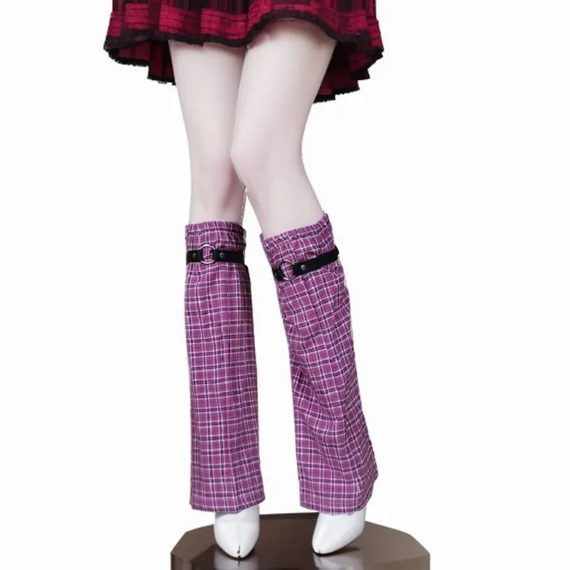 Plaid Long Socks For Women Straight Slim Leg Warmers With Belt Harajuku Y2K Style Foot Cover Leggings 2025 Spring Summer
Plaid Long Socks For Women Straight Slim Leg Warmers With Belt Harajuku Y2K Style Foot Cover Leggings 2025 Spring Summer