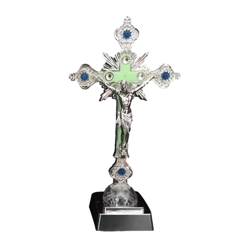 Crucifix Station with LED Light Christian Catholic Statue Religious Prayer
Crucifix Station with LED Light Christian Catholic Statue Religious Prayer