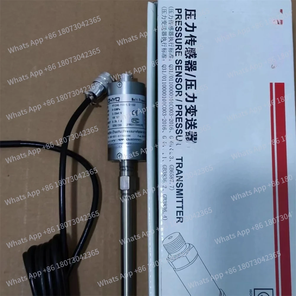 Standard Straight Rod Type Melt Pressure Sensor PT124G-111-50Mpa-3.33 mV/V-1/2” 20UNF-5PIN
Standard Straight Rod Type Melt Pressure Sensor PT124G-111-50Mpa-3.33 mV/V-1/2” 20UNF-5PIN