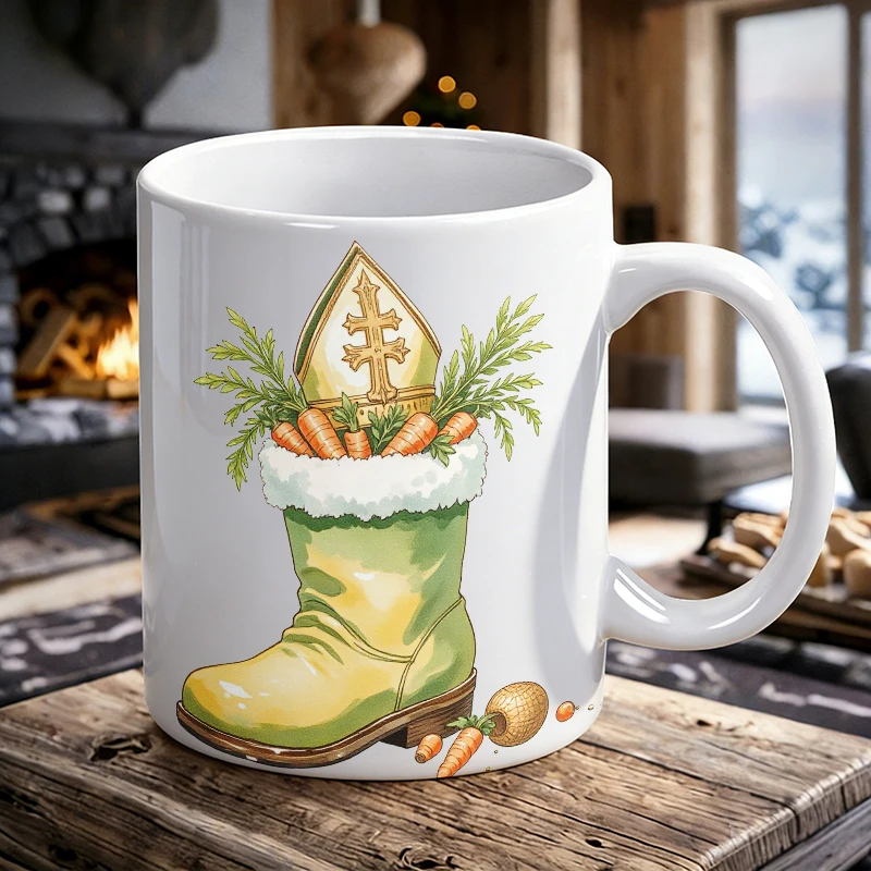 Watercolor Santa Claus Riding a Horse Ceramic Mug, Coffee Cup, Milk Cup, Office Tea Cup, Drinking Cup, Fade-Resistant
Watercolor Santa Claus Riding a Horse Ceramic Mug, Coffee Cup, Milk Cup, Office Tea Cup, Drinking Cup, Fade-Resistant