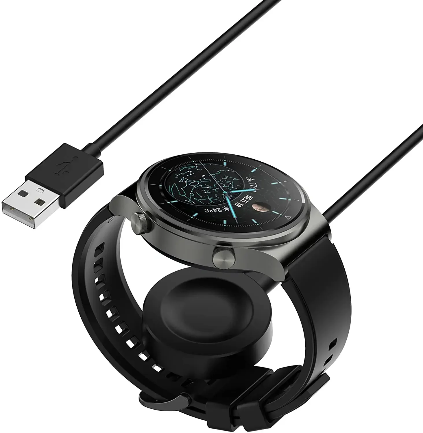 For Huawei Watch 3 4/GT 3 Pro USB Cable Charging Magnetic Charger for GT Cyber GT2 Pro/GT3/GT Runner/watch D
For Huawei Watch 3 4/GT 3 Pro USB Cable Charging Magnetic Charger for GT Cyber GT2 Pro/GT3/GT Runner/watch D