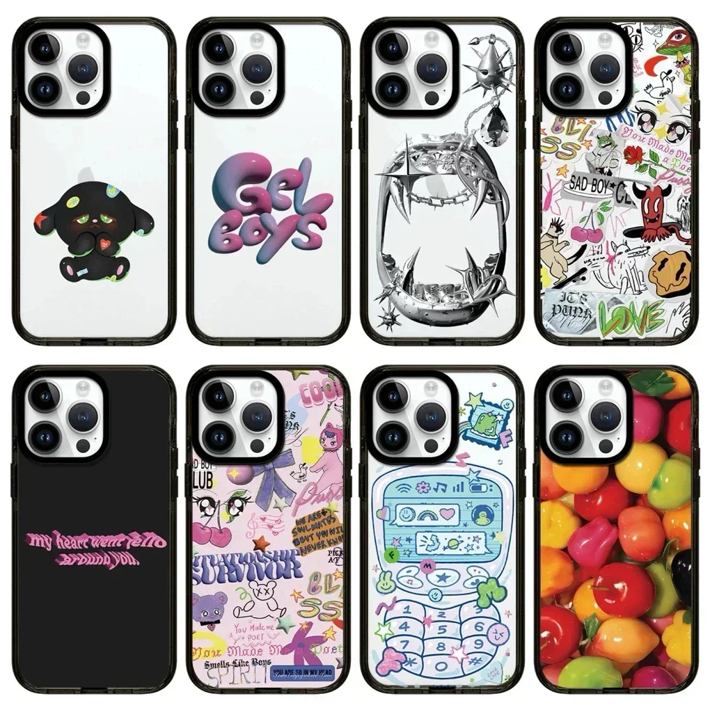 Creative Graffiti 2.0 Acrylic Black Border Protective IPhone Case Cover for 16 15 14 13 12 Pro Max Case
Creative Graffiti 2.0 Acrylic Black Border Protective IPhone Case Cover for 16 15 14 13 12 Pro Max Case