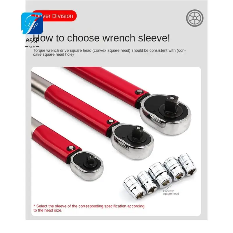 A55F-Torque Spanner High Precision Adjustable Preset Kg Torque Wrench Bike Car Tyre Set
A55F-Torque Spanner High Precision Adjustable Preset Kg Torque Wrench Bike Car Tyre Set