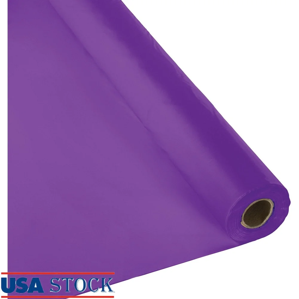 Аметистовый фиолетовый пластиковый рулон стола 40 дюймов x 100 футов Покрытие стола Вечерние Походы Сборка Легкая очистка Прочный одноразовый 
Аметистовый фиолетовый пластиковый рулон стола 40 дюймов x 100 футов Покрытие стола Вечерние Походы Сборка Легкая очистка Прочный одноразовый