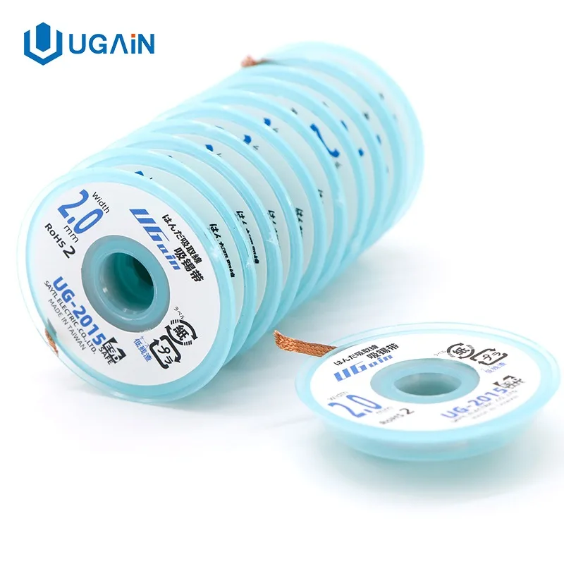UGAIN UG CP2015 Оловянная всасывающая линия с низким содержанием осадка, импортное сырье, высокая чистота, легко удаляется олово с оловянной линией
UGAIN UG CP2015 Оловянная всасывающая линия с низким содержанием осадка, импортное сырье, высокая чистота, легко удаляется олово с оловянной линией