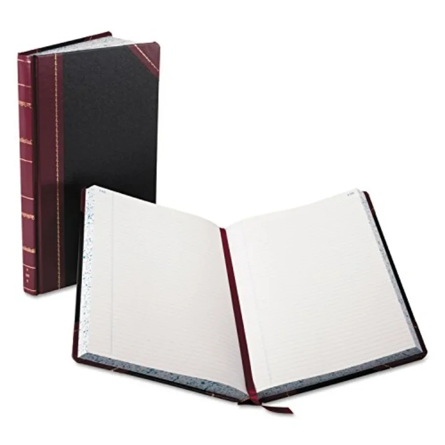 Boorum and Pease® Account Record Book 8 5/8" x 14 1/8" Record Ruled 300 Pages Black/Red
Boorum and Pease® Account Record Book 8 5/8" x 14 1/8" Record Ruled 300 Pages Black/Red
