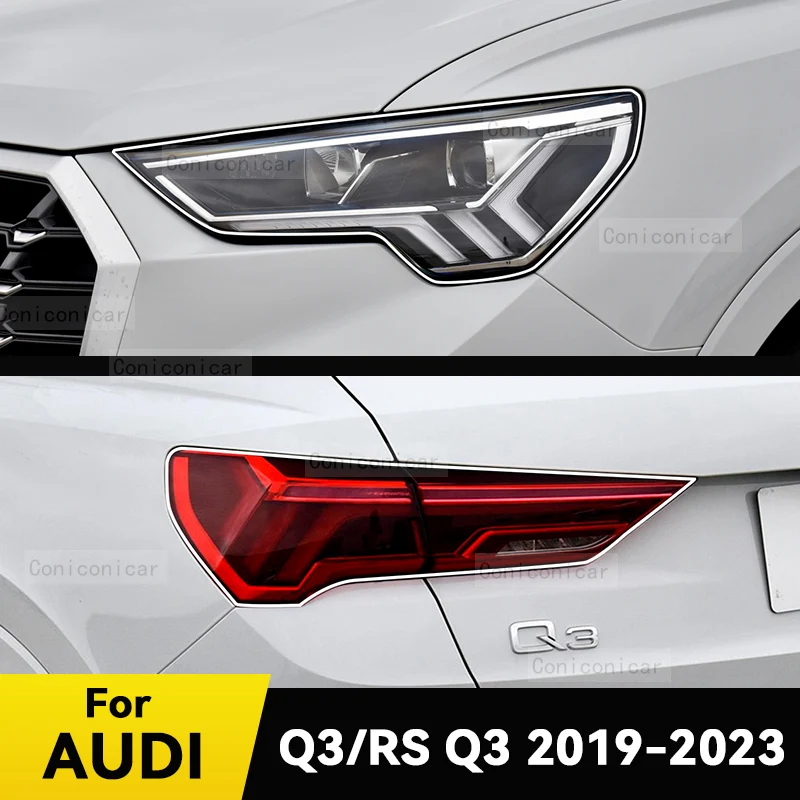 For AUDI Q3 RS Q3 2019-2023 Car Headlight Protective Cover Film Front Light Transparent TPU Anti-scratch Headlamp Accessories
For AUDI Q3 RS Q3 2019-2023 Car Headlight Protective Cover Film Front Light Transparent TPU Anti-scratch Headlamp Accessories