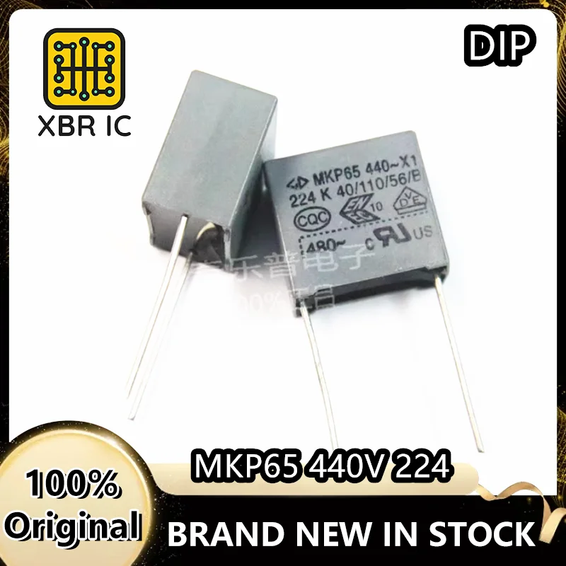 (30/50 pieces) MKP65 440V 224 0.22uF 22MM pitch DIP capacitors New original authentic spot fast delivery
(30/50 pieces) MKP65 440V 224 0.22uF 22MM pitch DIP capacitors New original authentic spot fast delivery