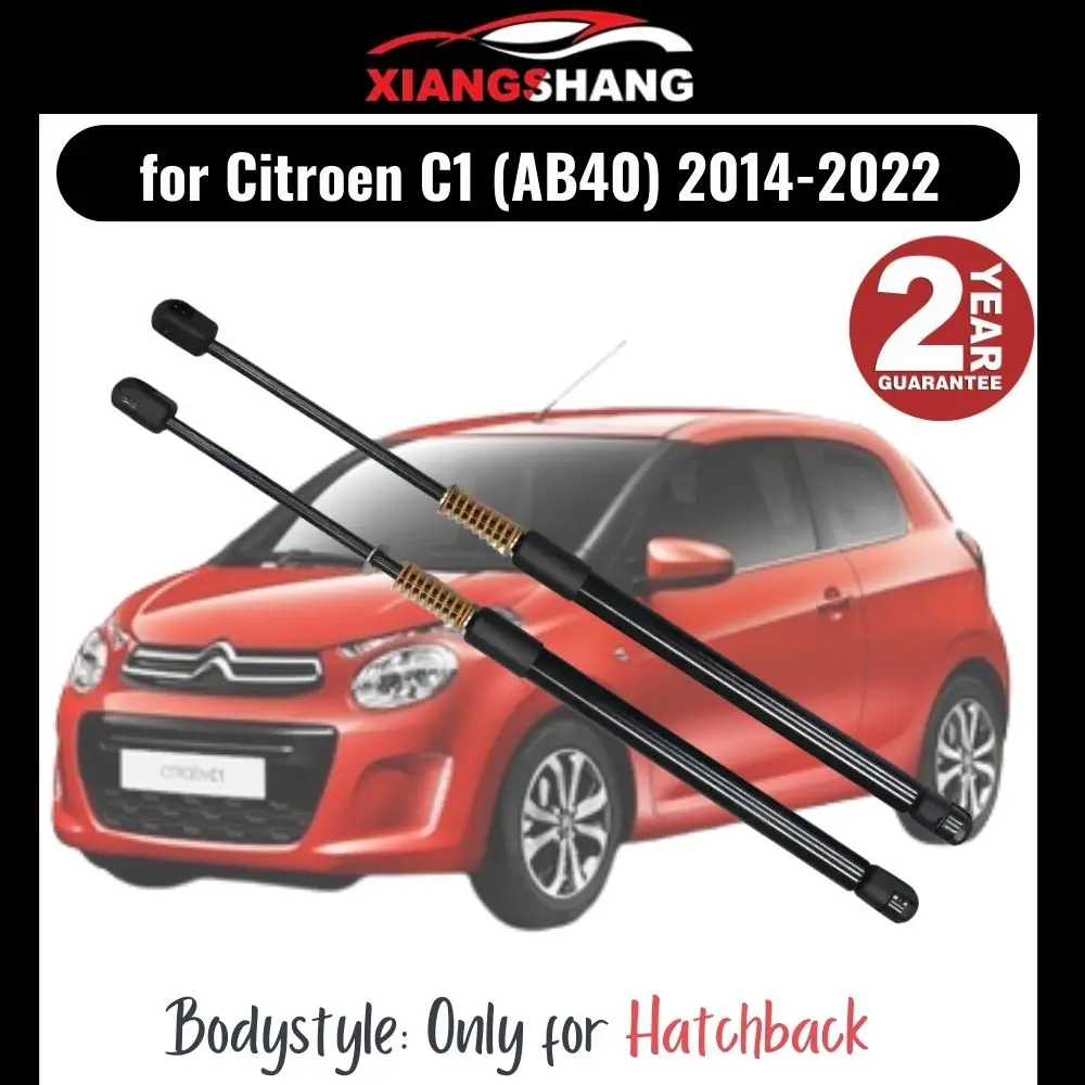 2pcs Rear Tailgate Damper for Citroen C1 (AB40) 2014-2022 Hatchback Tailgate WITH SPRING Trunk Boot Gas Charged Gas Struts
2pcs Rear Tailgate Damper for Citroen C1 (AB40) 2014-2022 Hatchback Tailgate WITH SPRING Trunk Boot Gas Charged Gas Struts