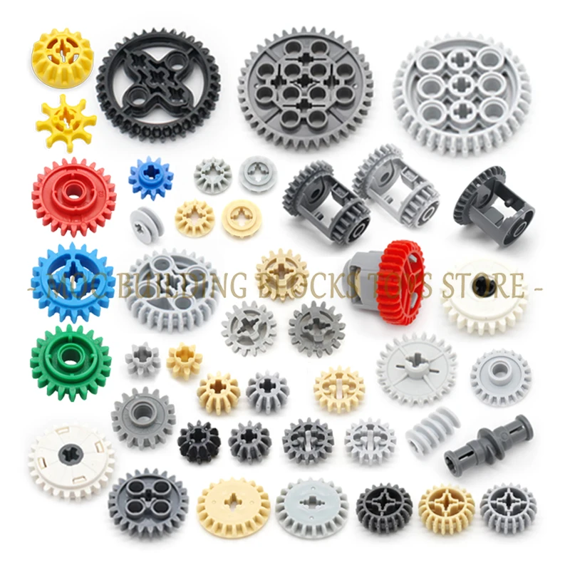 MOC Technology Parts Gear Tooth Building Bricks Blocks Mechanical Engineering Compatible Combination Mechanical Accessories Toys
MOC Technology Parts Gear Tooth Building Bricks Blocks Mechanical Engineering Compatible Combination Mechanical Accessories Toys