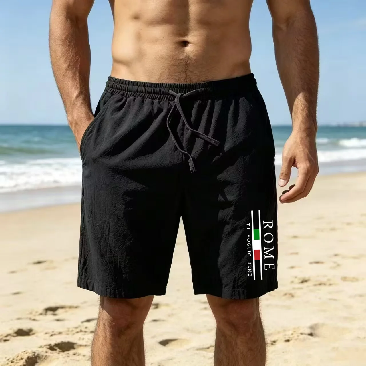 ROME print 2026 Summer Hot Selling New Men's Sports Shorts Quick Drying High Quality Outdoor Beach Leisure Sports Shorts
ROME print 2026 Summer Hot Selling New Men's Sports Shorts Quick Drying High Quality Outdoor Beach Leisure Sports Shorts