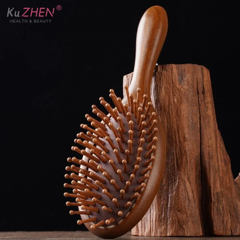 Oval Shape Wooden Air Cushion Comb Hand Carved Wooden Air Cushion Brush Oval Hairstyle Brush for Daily Scalp Massage Detangling
Oval Shape Wooden Air Cushion Comb Hand Carved Wooden Air Cushion Brush Oval Hairstyle Brush for Daily Scalp Massage Detangling