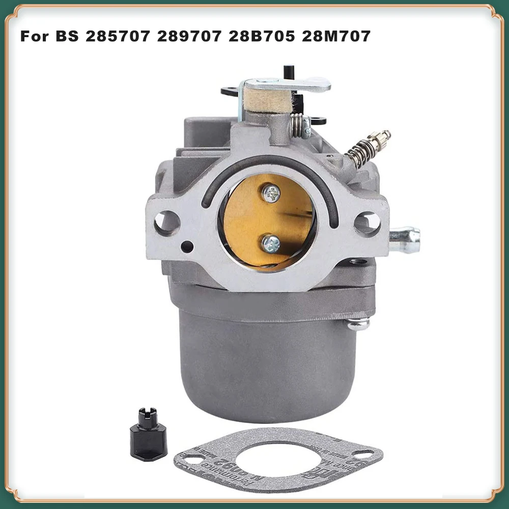 Replacement Carburetor for Briggs Stratton Small Engines - Compatible with Part Numbers 285707, 289707, 28B705, 28M707
Replacement Carburetor for Briggs Stratton Small Engines - Compatible with Part Numbers 285707, 289707, 28B705, 28M707