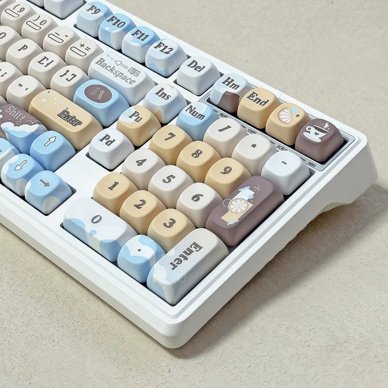 Summer beach keycaps small full set of five-sided sublimation DIY magnetic axis PBT material-MOA height 131
Summer beach keycaps small full set of five-sided sublimation DIY magnetic axis PBT material-MOA height 131