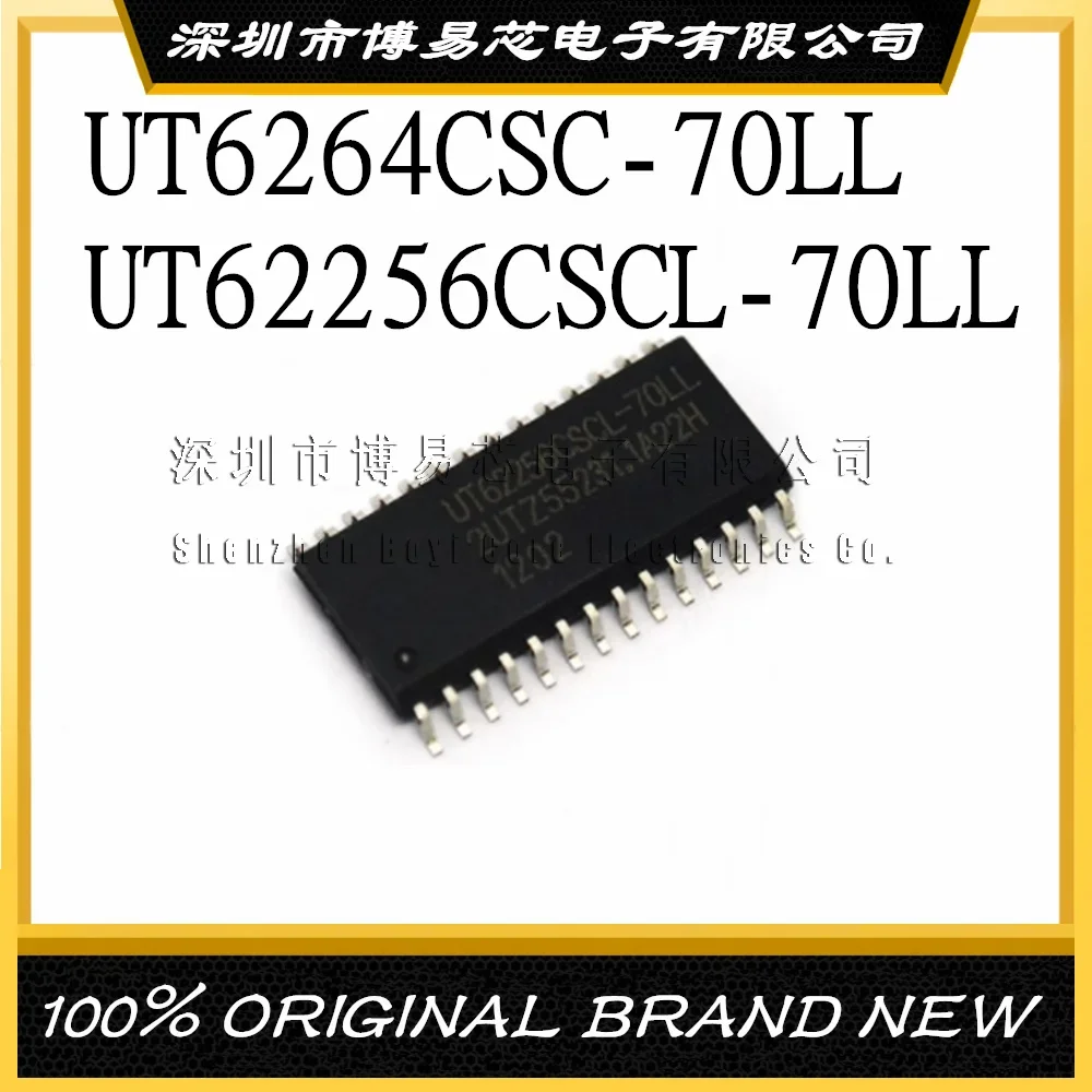 New UT62256CSCL-70LL UT62256CSC-70LL UT6264CSC-70LL 28 plastic casing 
New UT62256CSCL-70LL UT62256CSC-70LL UT6264CSC-70LL 28 plastic casing