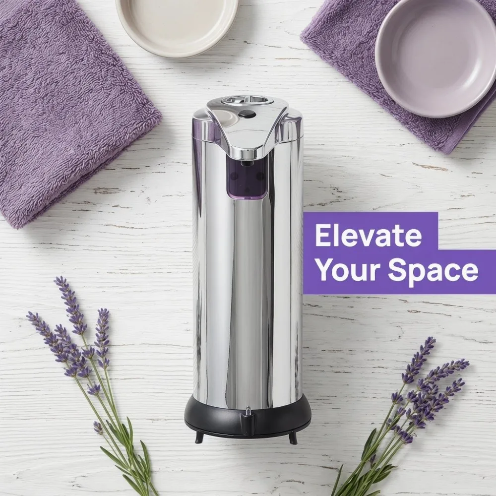 Stainless Steel Engineering Plastic Automatic Soap Dispenser 250ml Capacity Silver Intelligent Soap Dispenser
Stainless Steel Engineering Plastic Automatic Soap Dispenser 250ml Capacity Silver Intelligent Soap Dispenser