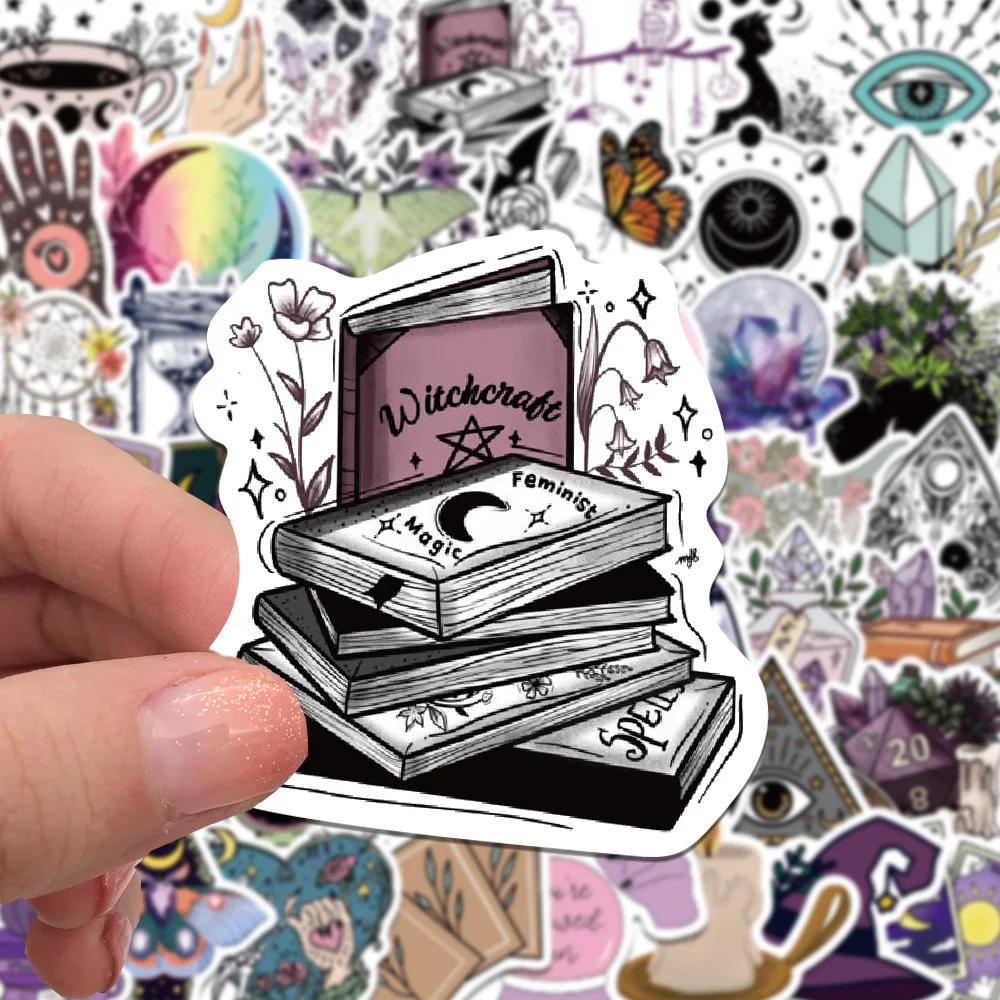 10/30/50pcs Gothic Cartoon Bohemian Style Witch Graffiti Stickers for Luggage Stationery Helmet Bike Cool Vintage Sticker Decals
10/30/50pcs Gothic Cartoon Bohemian Style Witch Graffiti Stickers for Luggage Stationery Helmet Bike Cool Vintage Sticker Decals