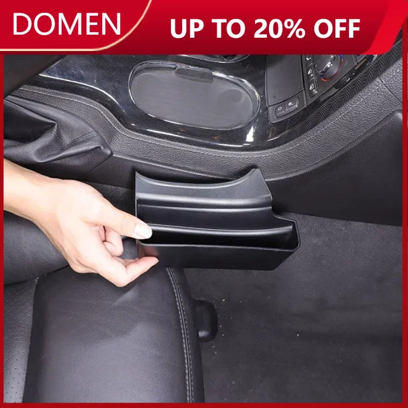 Caja de almacenamiento lateral para consola central, bandeja de teléfono móvil, accesorios de coche, color negro ABS, para Chevr
Caja de almacenamiento lateral para consola central, bandeja de teléfono móvil, accesorios de coche, color negro ABS, para Chevr