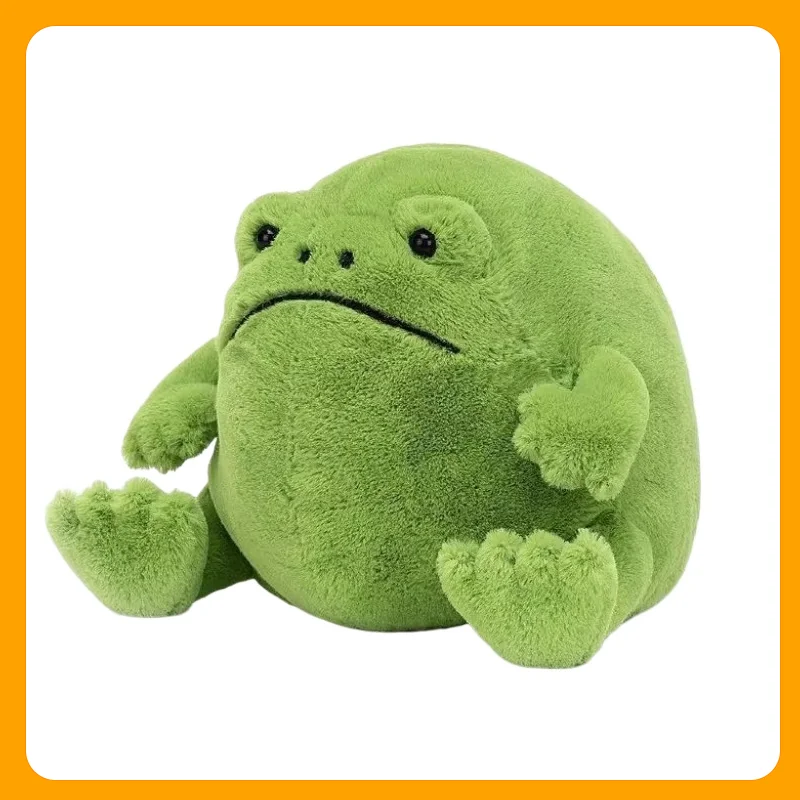 Ricky Rain Frog Plush Stuffed Toy Grumpy Face Frog Plushie Cute Meme Character Doll For Fans Stress Relief Kawaii Animal Gifts
Ricky Rain Frog Plush Stuffed Toy Grumpy Face Frog Plushie Cute Meme Character Doll For Fans Stress Relief Kawaii Animal Gifts