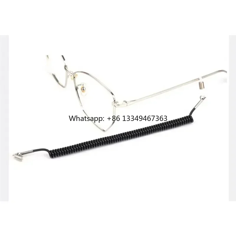 Eyeglass Strap Fashion Design Spring Wire Glass Cord Wholesale Sport Glass Strap PU Spring Wire
Eyeglass Strap Fashion Design Spring Wire Glass Cord Wholesale Sport Glass Strap PU Spring Wire
