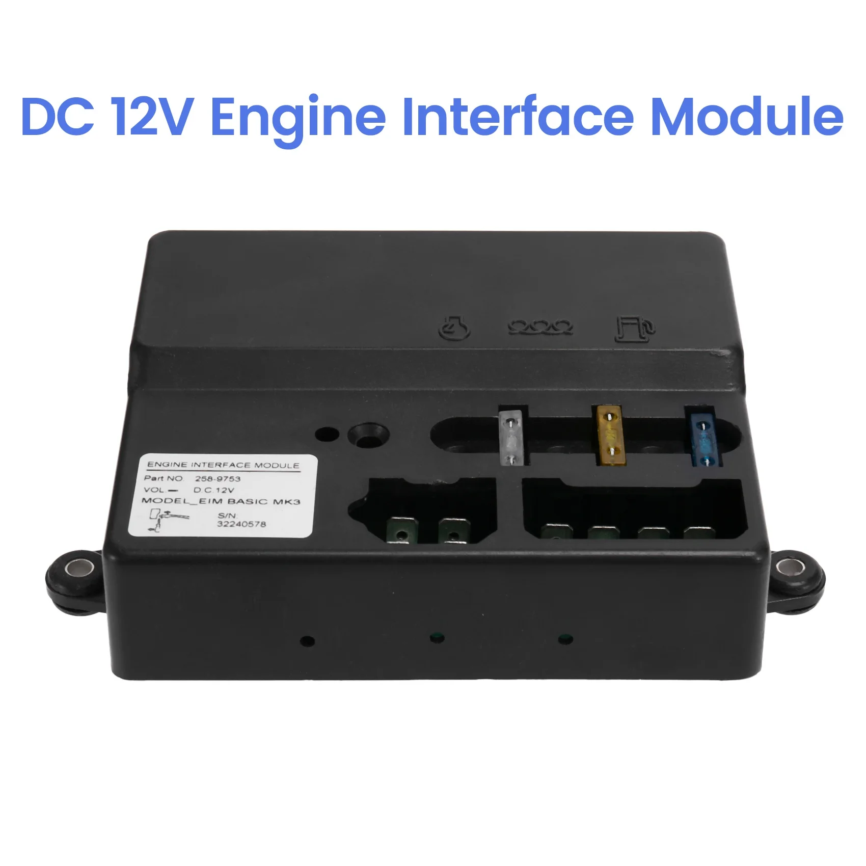 AC34-DC 12V Engine Interface Module EIM 258-9753 BASIC MK3 For Wilson Engine 2589753
AC34-DC 12V Engine Interface Module EIM 258-9753 BASIC MK3 For Wilson Engine 2589753