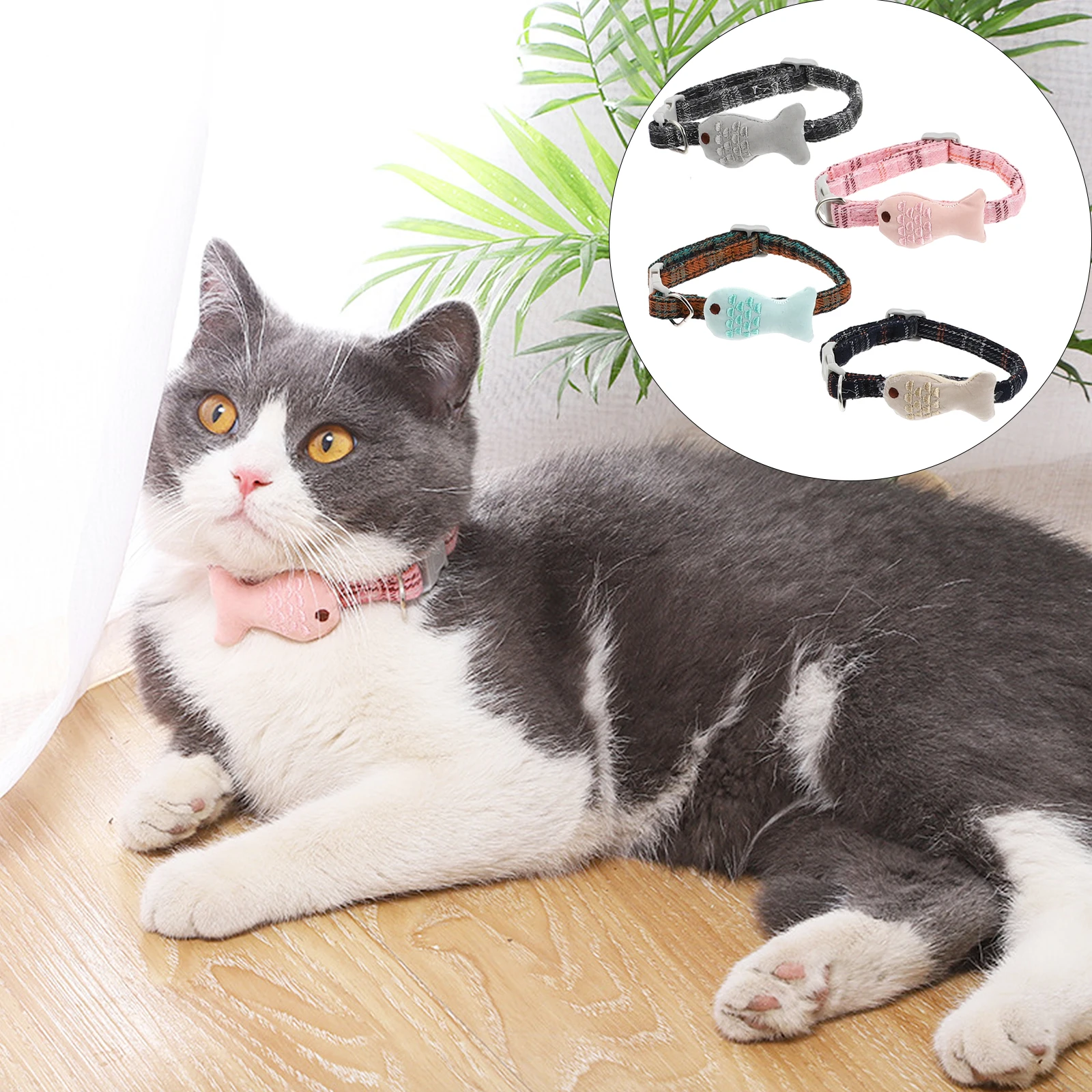 4Pcs Cartoon Cat Collar Adjustable Super Cute Nylon Pet Accessory for Dog Puppy Decor Christmas Party Gifts Stylish Chic
4Pcs Cartoon Cat Collar Adjustable Super Cute Nylon Pet Accessory for Dog Puppy Decor Christmas Party Gifts Stylish Chic