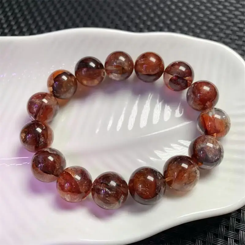 10MM Natural Red Fire Quartz Hematoid Bracelet Women Fashion Elegant Healing Fengshui Gemstone Strand Wristband Gift 1PCS
10MM Natural Red Fire Quartz Hematoid Bracelet Women Fashion Elegant Healing Fengshui Gemstone Strand Wristband Gift 1PCS