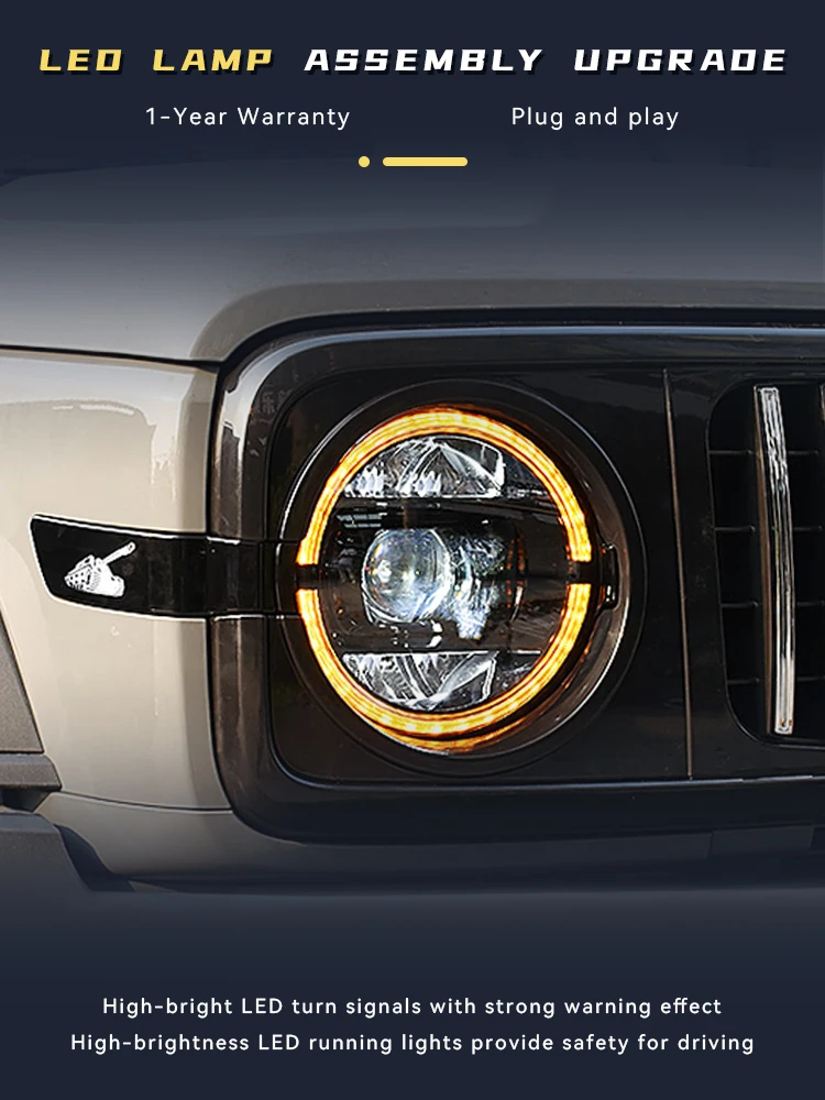 Headlight Styling FOR Tank 300 2021-2024 Front Light Projector Lens DRL Head Lamp Full LED Bulbs Car Stuff Auto Mobile Accessory
Headlight Styling FOR Tank 300 2021-2024 Front Light Projector Lens DRL Head Lamp Full LED Bulbs Car Stuff Auto Mobile Accessory