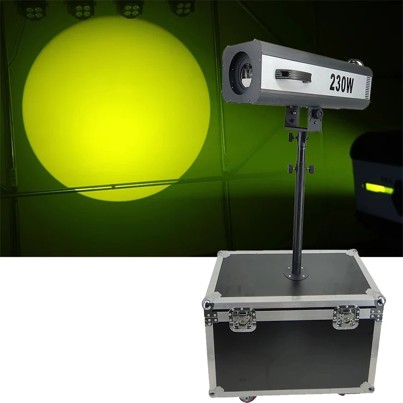 230W Follow Spot 7R Beam Light Double Focus Zoom Handle Work 5 Colors 5 Gobos For Wedding Disco Party
230W Follow Spot 7R Beam Light Double Focus Zoom Handle Work 5 Colors 5 Gobos For Wedding Disco Party