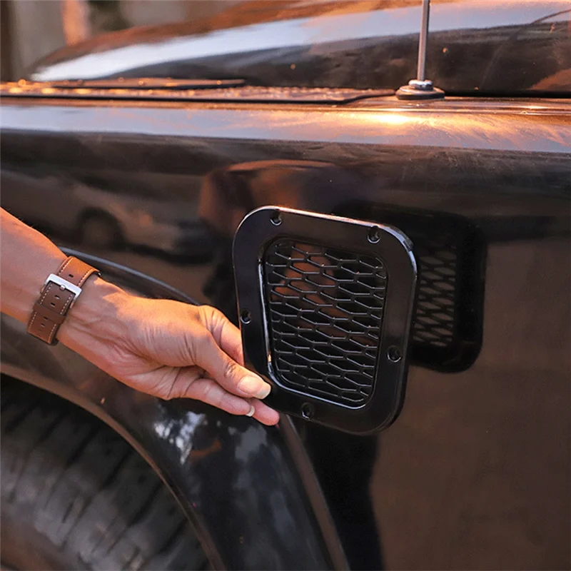 Car Fender Air Intake Protective Net Side Wing Ventilation Grille Decorative Stickers For Land Rover Defender 2004-2019-AD39
Car Fender Air Intake Protective Net Side Wing Ventilation Grille Decorative Stickers For Land Rover Defender 2004-2019-AD39