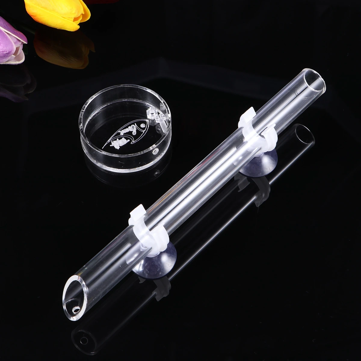 Clear Acrylic Shrimp Feeder Tube Tray Fish Tank Aquarium Feeding Tool For Crystal Cherry Dwarf Shrimp Durable Easy Mounting
Clear Acrylic Shrimp Feeder Tube Tray Fish Tank Aquarium Feeding Tool For Crystal Cherry Dwarf Shrimp Durable Easy Mounting