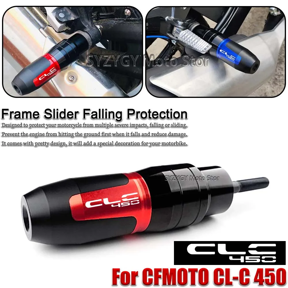 For CFMOTO CL-C 450 cl-c 450 Motorcycle CNC Accessoires Falling protection Exhaust Slider Crash
For CFMOTO CL-C 450 cl-c 450 Motorcycle CNC Accessoires Falling protection Exhaust Slider Crash