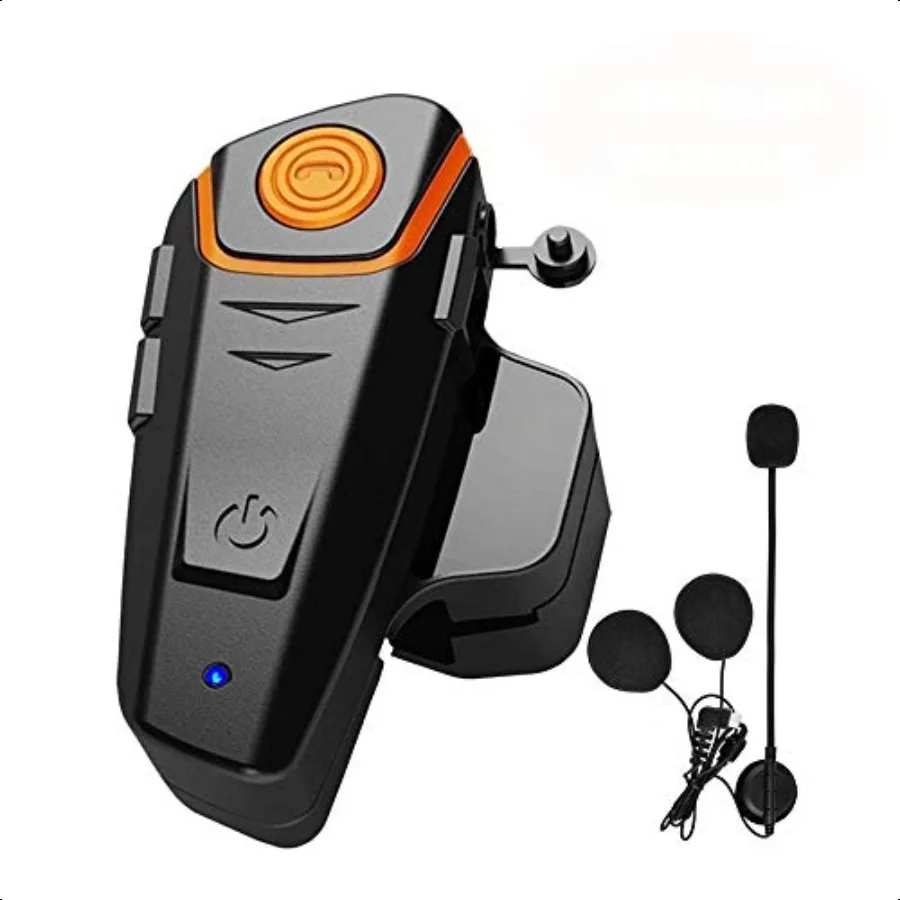 Motorcycle Bluetooth Headset 2 Bluetooth 5.0 Helmet Intercom Headset up to 3 Riders 1000M Helmet Communication System for Ski A
Motorcycle Bluetooth Headset 2 Bluetooth 5.0 Helmet Intercom Headset up to 3 Riders 1000M Helmet Communication System for Ski A